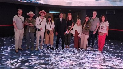 رحلة تعريفية لوفد من المدونين والمؤثرين الأمريكان بالمقصد المصري