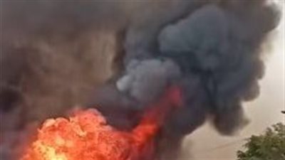 إصابة 7 اشخاص في حريق نشب داخل مول تجاري بأكتوبر