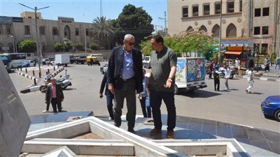 محافظ الغربية يتفقد تطوير محيط السيد البدوي