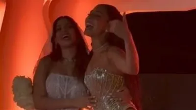 مايان السيد تشعل مواقع التواصل الاجتماعي برقصها في حفل زفاف شقيقتها