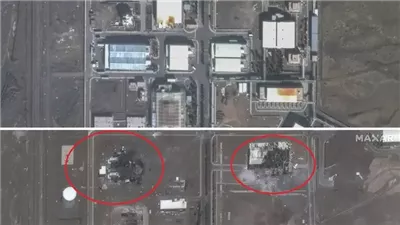 عاجل - صور فضائية تكشف تضرر مواقع نووية إيرانية بهجمات إسرائيلية 