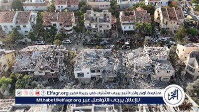 عاجل - مشاهد جوية غير مسبوقة من جنوب تل أبيب.. دمار كبير في بات يام 