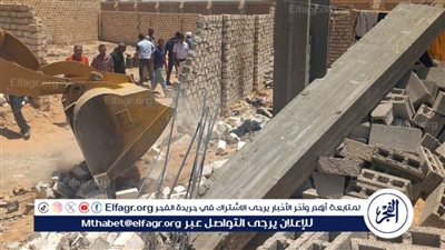 محلي نجع حمادي يواصل إزالة التعديات ضمن الموجة 26 بالحلفاية بمساحة 12 فدانًا