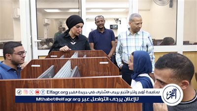 رئيس جامعة الأقصر تتفقد سير امتحانات كليتي الطب والحاسبات والمعلومات