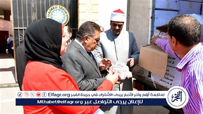 محافظ الدقهلية يشهد استلام دفعة جديدة من لحوم صكوك الأوقاف