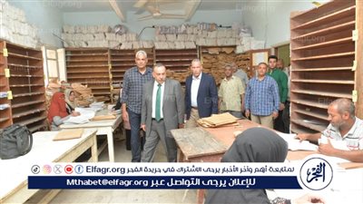 محافظ أسيوط يتفقد أعمال لجنة النظام والمراقبة للشهادة الإعدادية