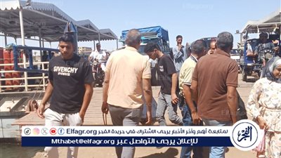 رئيس مركز أبوتيج بأسيوط يتابع مشروع العبارات النهرية بأبوتيج