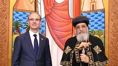 البابا تواضروس الثاني يستقبل رئيس وزراء صربيا