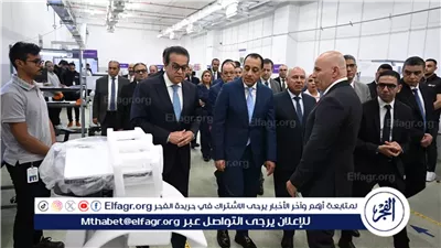 رئيس الوزراء يتفقد مصانع الأجهزة الإلكترونية بمدينة 6 أكتوبر لدعم الصناعة الوطنية