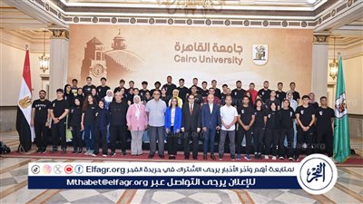 عبدالصادق: رعاية جامعة القاهرة للأبطال الرياضيين ضمن أولوياتها