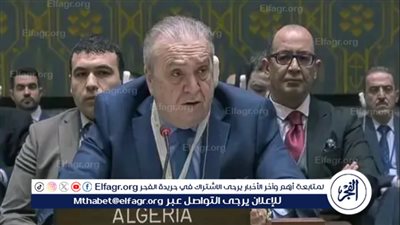 الممثل الدائم للجزائر لدى الأمم المتحدة: اعتداءات 