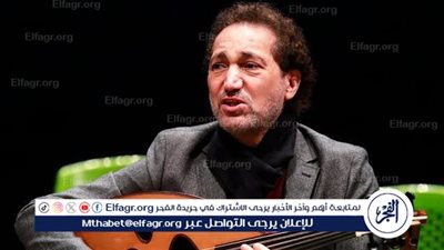 نصير شمة: معرض «ربع تون» يمثل هويتنا الموسيقية.. وأحول نشارة العود إلى لوحات فنية