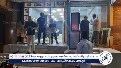تحرير 63 محضرًا خلال حملة مكبرة على المحال العامة والتجارية بدماريس في المنيا