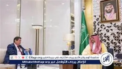  الأمير عبدالعزيز بن سعود يستقبل السفير البريطاني في المملكة