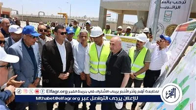 محافظ المنيا ووزير الإسكان يتفقدان مشروعات مياه الشرب والصرف الصحي ضمن مبادرة “حياة كريمة”