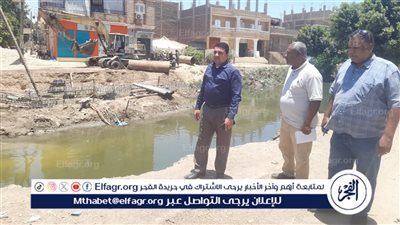 رئيس مدينة الطود بالأقصر يتفقد أعمال إحلال وتجديد كوبري السلام بقرية المريس