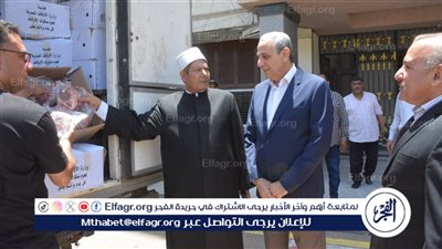 محافظة الغربية توزع 2 طن من لحوم صكوك الأضاحي للفئات الأولى بالرعاية