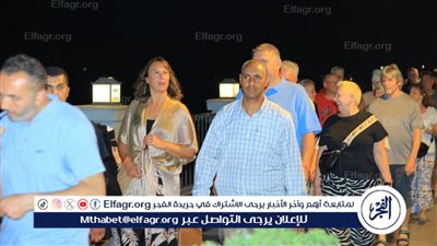 بني سويف تستقبل فوج سياحي ألماني لزيارة ممشى كورنيش النيل