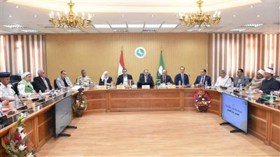 محافظ الشرقية يترأس اجتماع المجلس التنفيذي ويُقدم التهنئة لرئيس الجمهورية بمناسبة العام الهجري الجديد