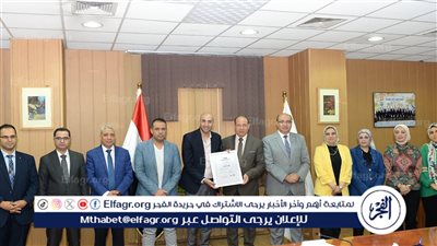 رئيس جامعة المنصورة يُعلن تجديد شهادة 