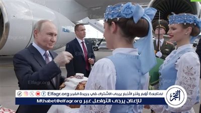 الرئيس الروسي فلاديمير بوتين يصل بيلاروس
