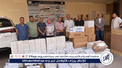 محافظ أسيوط يعلن عن استلام شحنة جديدة من الأدوية و15 كرسيًا كهربائيًا متحركًا لتوزيعها على المستحقين