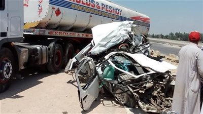 عاجل- كفر السنابسة تبكي أبناءها.. تفاصيل مأساة الـ19 ضحية على الطريق الإقليمي