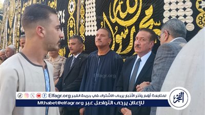 محافظ المنوفية يستقبل واجب العزاء فى ضحايا حادث الاقليمي