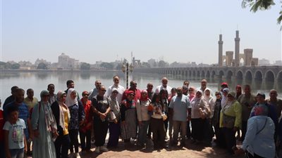 محافظ القليوبية يستقبل أول رحلة متكاملة لزيارة المعالم السياحية