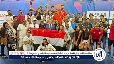 وزير الرياضة: مصر نظمت أكثر من 430 بطولة عالم أثبتت نجاح الدولة في المجال الرياضي