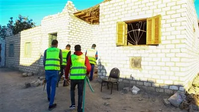  تركيب (209) وصلة مياه مجانيه للأسر الاولى بالرعاية بـ قرى ونجوع أسوان