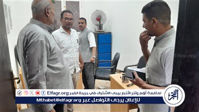 رئيس مركز ديروط بأسيوط يتابع سير العمل بالوحدة البيطرية بالكودية