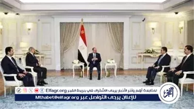 السيسي يستقبل المشير خليفة حفتر ويؤكد دعم مصر الكامل لاستقرار ليبيا ووحدة مؤسساتها