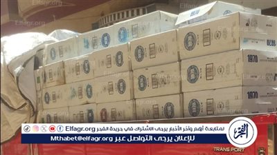 ضبط سيارة نصف نقل محملة ب 9775 خرطوشة سجائر قبل ترويجها بالسوق السوداء بمركز ساحل سليم بأسيوط 