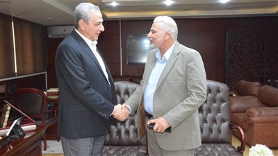 محافظ الغربية يستقبل “الجيار” لتوليه رئاسة مساحة وسط الدلتا