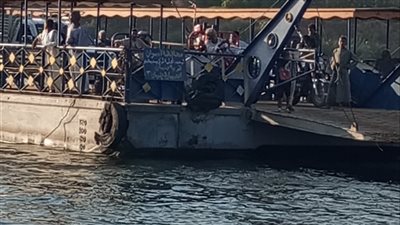 محافظ أسوان يأمر بتشغيل إحدى العبارات لخدمة حركة المواطنين