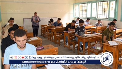 انتظام لجان مادتي الكيمياء والجغرافيا بامتحانات الثانوية العامة في الإسكندرية