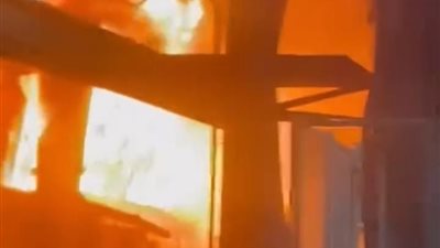 اندلاع حريق في مصنع للكيماويات بالقناطر الخيرية