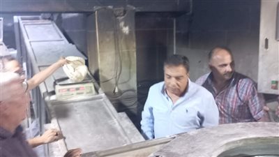 محافظ الدقهلية في مفاجئة علي المخابز بمدينة جمصه..صور 