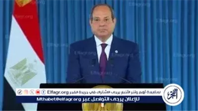 الرئاسة: مباحثات ثنائية مغلقة بين الرئيس السيسي ونظيره الصومالي أعقبها جلسة موسعة