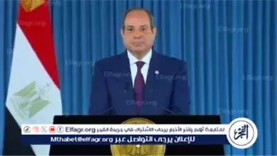 عاجل| السيسي: ثورة 23 يوليو ملهمة للخلاص من الاستعمار واستقلال القرار الوطني
