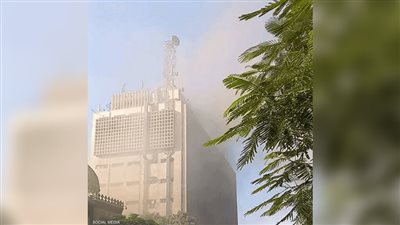 21 مصابًا حتى الآن.. تفاصيل احتراق سنترال رمسيس اليوم