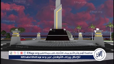 محافظ المنيا يتابع أعمال تطوير ميدان النيل