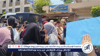 وسط تعزيزات أمنية توافد 64 ألف 320 طلاب ثانوية عامة علي 162 لجنة لختام مارثون الامتحانات 