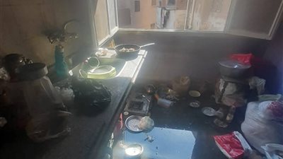 إصابة طفلين في حريق شقة سكنية ببنها