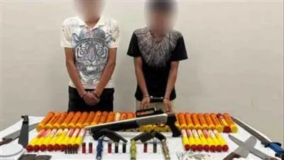 «أسلحة وذخائر وألعاب نارية».. سقوط تاجري الموت في السويس