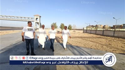  رئيس شركة مياه مطروح يقوم بجولة تفقدية لمنافذ توزيع المياه 