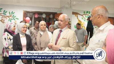 تربية نوعية أسيوط تنظم احتفالية لتزيين وتجميل حوائط وحدة الغسيل الكلوي بمستشفى الأطفال الجامعي
