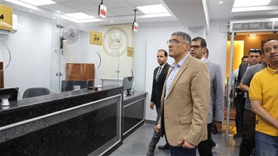 محافظ الجيزة يتابع الاستعدادات النهائية لافتتاح مكتب توثيق محكمة جنوب الجيزة