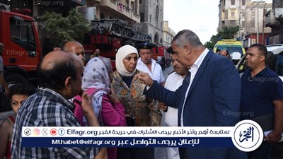 محافظ الإسكندرية يتابع ميدانيًا آثار انهيار جزئي لعقار بمنطقة العطارين